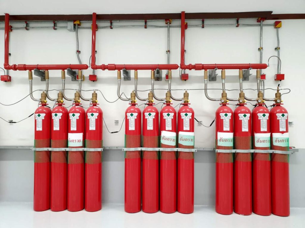 clean agent fire suppression system